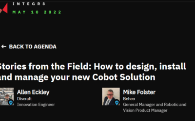 Stories from the Field: How to Design, Install and Manage Your New Cobot Solution