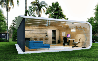 These Tiny Homes are 3D Printed from 100,000 Plastic Bottles